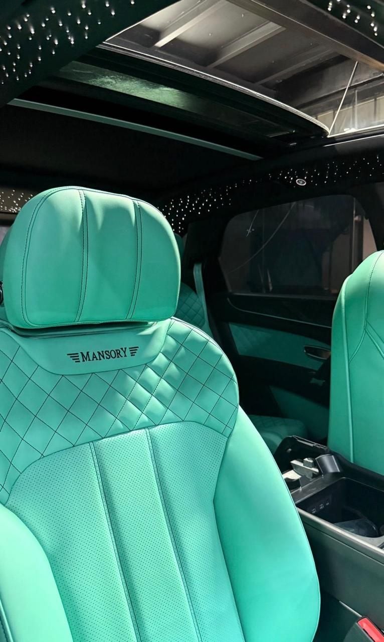 Bespoke Mansory interior finished at Carbon Garage