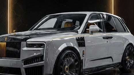 Rolls-Royce Cullinan after the Mansory body-kit transformation